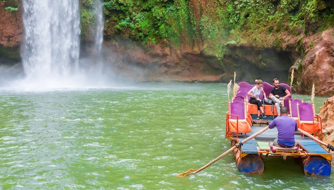 escape in beautifull landscape of Azilal nature and tourism in morocco