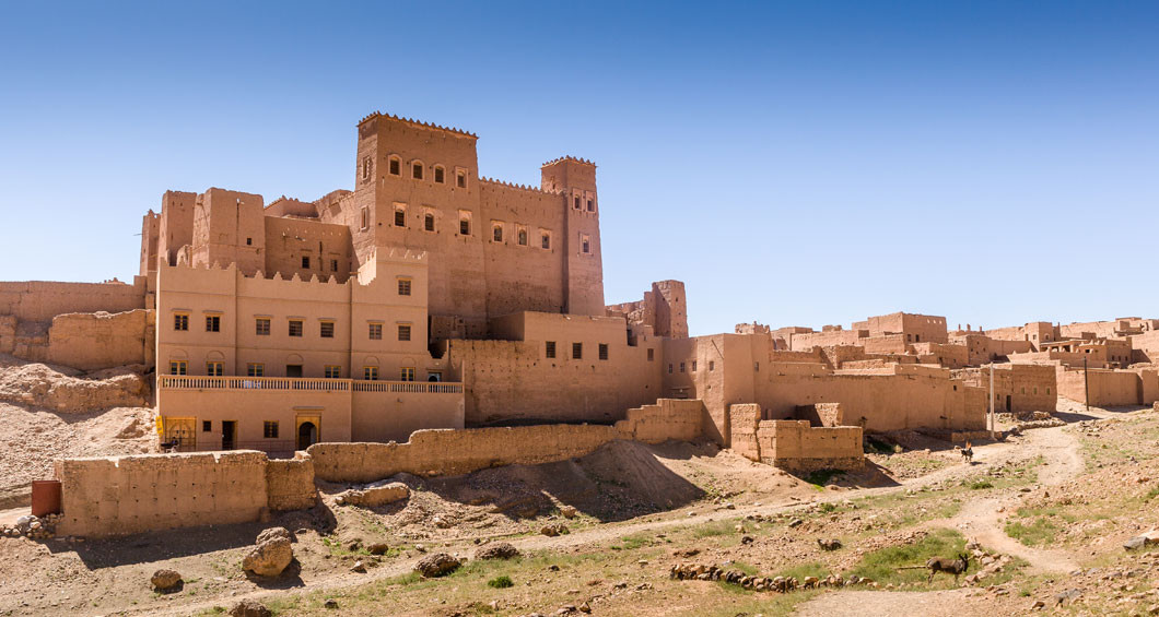 Kasbah de la aldea de Oulad Othmane