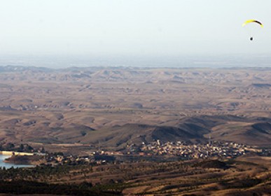 visit the great lake of lala Takerkoust in siti fatma marrakech tourism in morocco