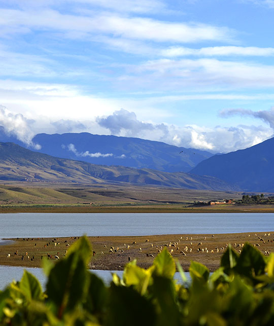 El lago de Lalla Takerkoust