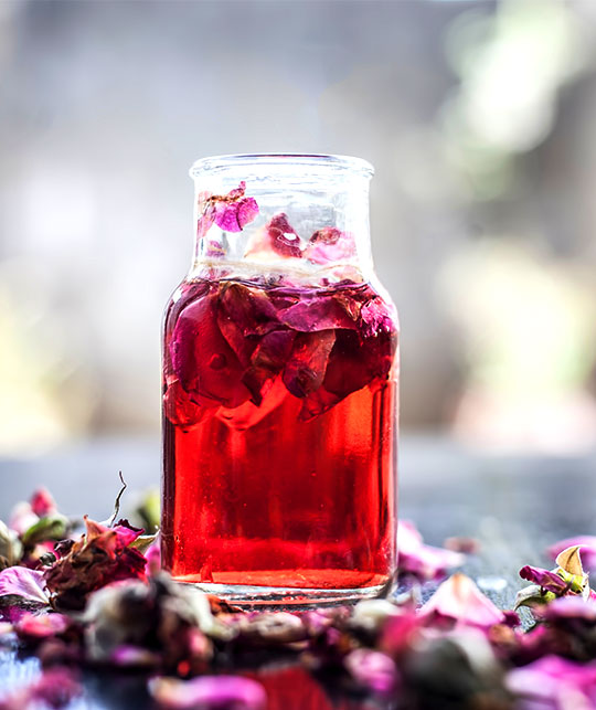 El agua de rosas
