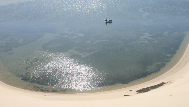 lagoon and Kitesurfing in dakhla tourism in morocco