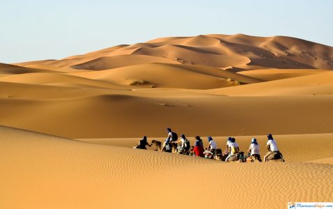 desierto en marruecos
