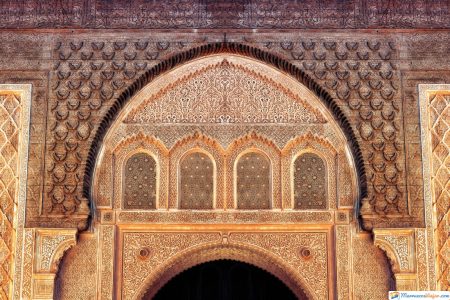 entrada Mezquita de Koutoubia